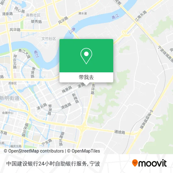 中国建设银行24小时自助银行服务地图