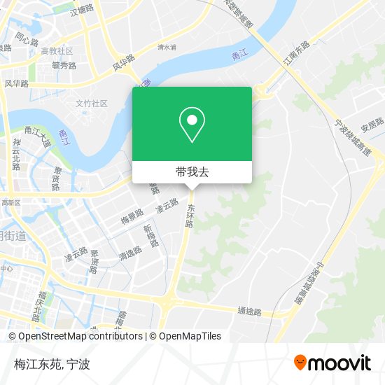 梅江东苑地图