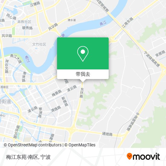 梅江东苑-南区地图