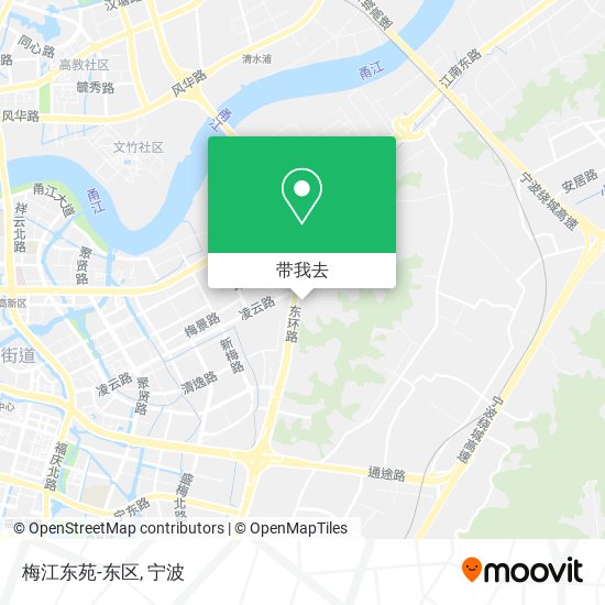梅江东苑-东区地图