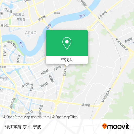 梅江东苑-东区地图