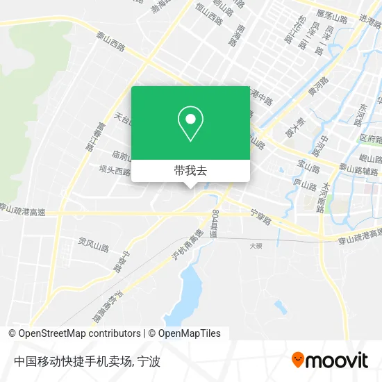 中国移动快捷手机卖场地图