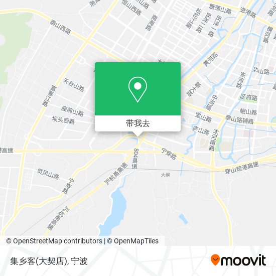 集乡客(大契店)地图