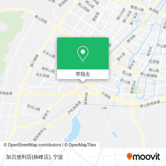 加贝便利店(林峰店)地图