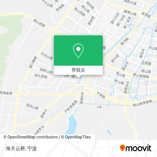 海天云桥地图