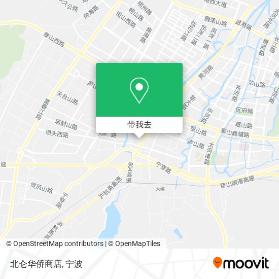 北仑华侨商店地图