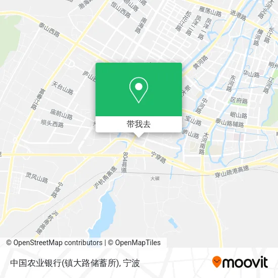 中国农业银行(镇大路储蓄所)地图