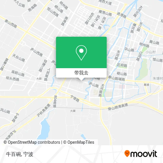 牛百碗地图