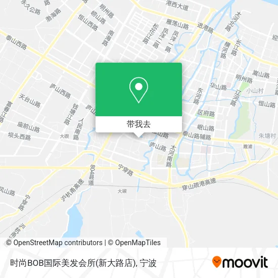 时尚BOB国际美发会所(新大路店)地图