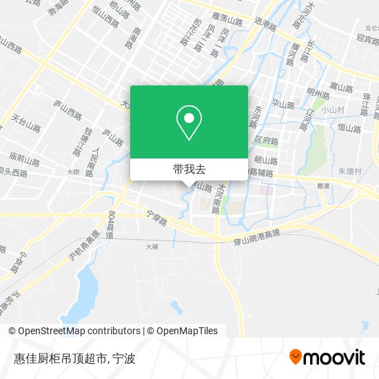 惠佳厨柜吊顶超市地图