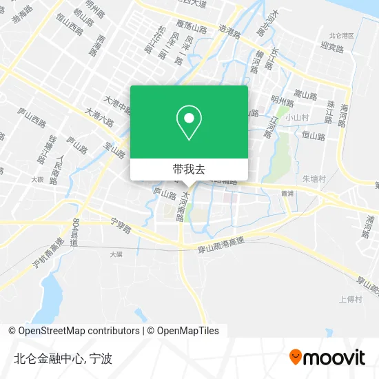 北仑金融中心地图