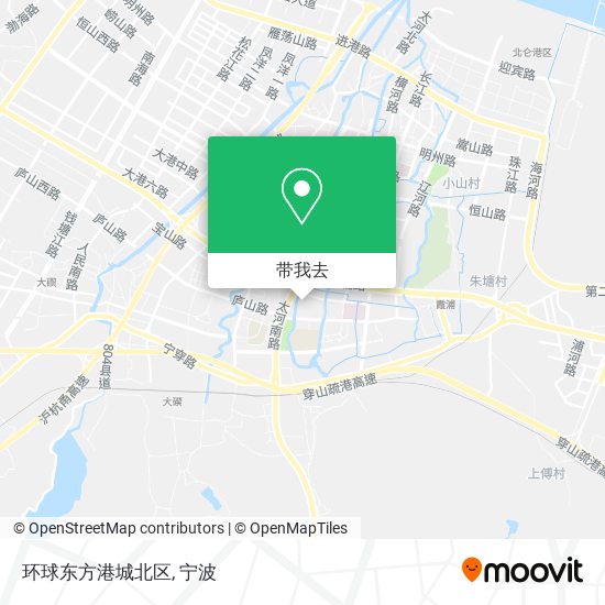 环球东方港城北区地图