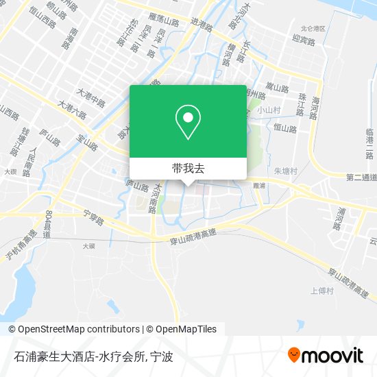 石浦豪生大酒店-水疗会所地图