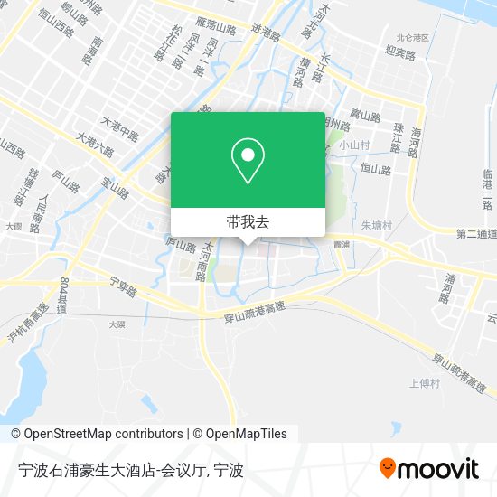 宁波石浦豪生大酒店-会议厅地图