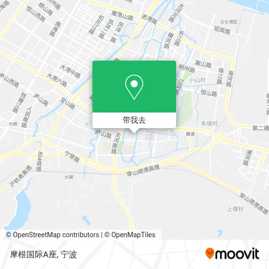 摩根国际A座地图