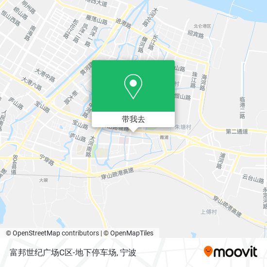 富邦世纪广场C区-地下停车场地图
