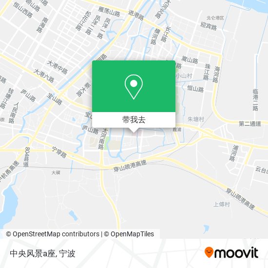 中央风景a座地图