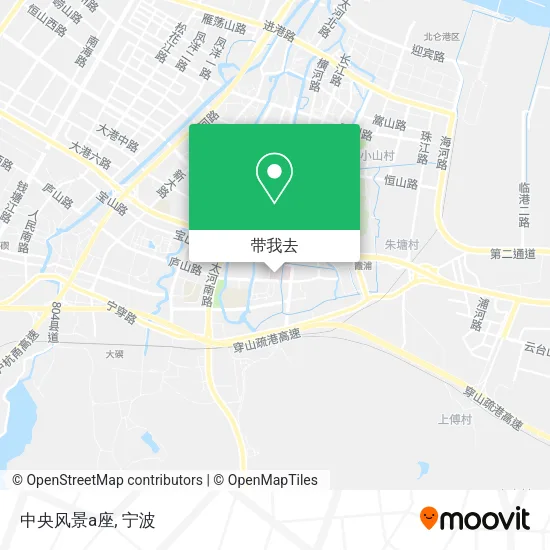 中央风景a座地图