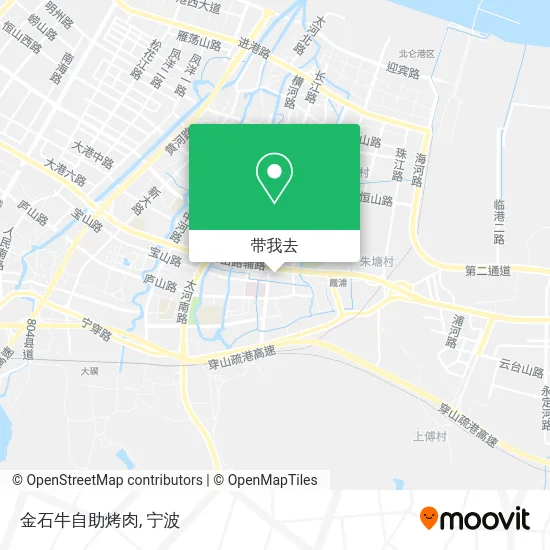 金石牛自助烤肉地图