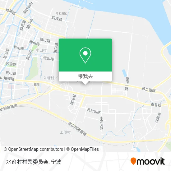 水俞村村民委员会地图