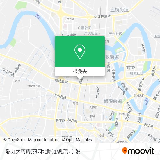 彩虹大药房(丽园北路连锁店)地图