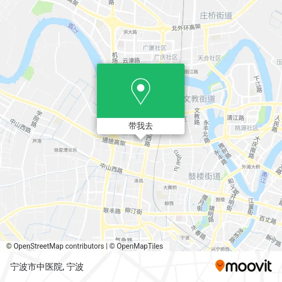 宁波市中医院地图
