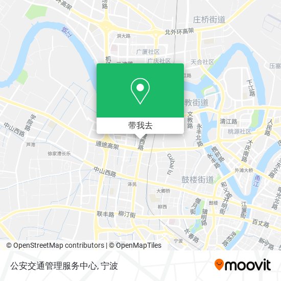 公安交通管理服务中心地图