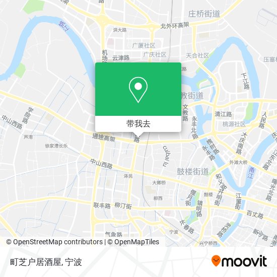 町芝户居酒屋地图