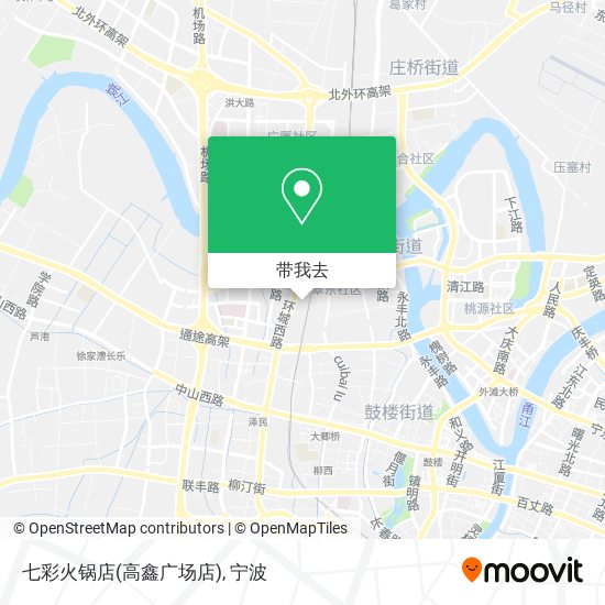 七彩火锅店(高鑫广场店)地图