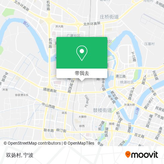 双扬村地图