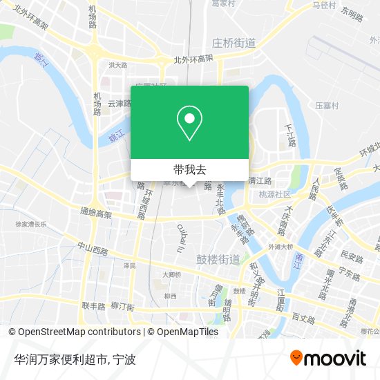 华润万家便利超市地图