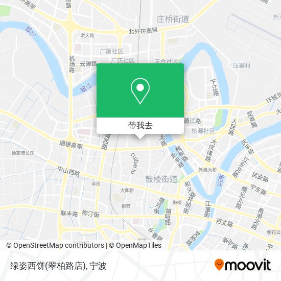 绿姿西饼(翠柏路店)地图