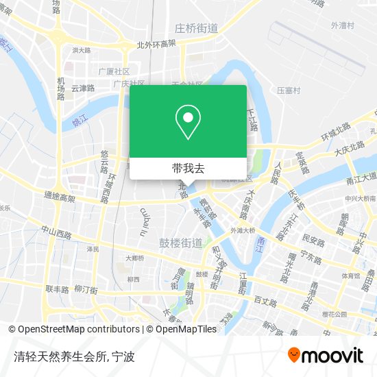 清轻天然养生会所地图