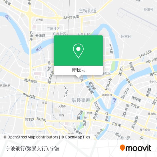 宁波银行(繁景支行)地图