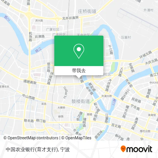 中国农业银行(育才支行)地图