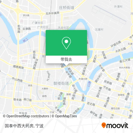 国泰中西大药房地图