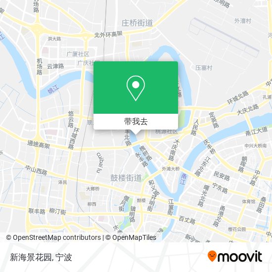 新海景花园地图