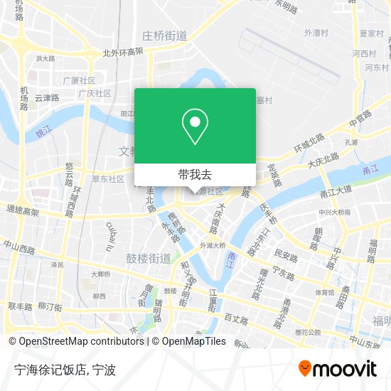 宁海徐记饭店地图