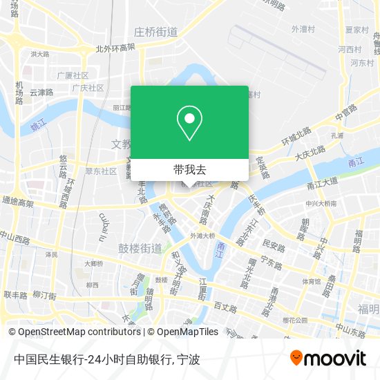 中国民生银行-24小时自助银行地图