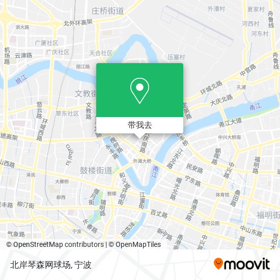 北岸琴森网球场地图