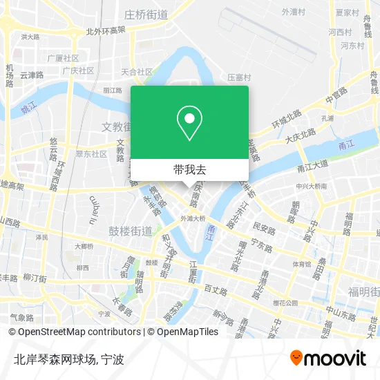 北岸琴森网球场地图