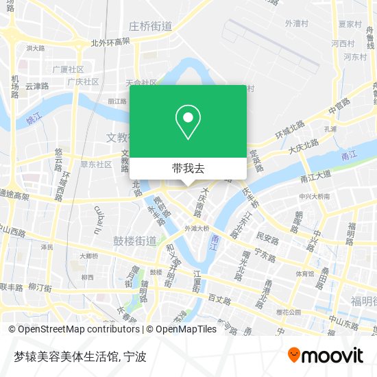 梦辕美容美体生活馆地图