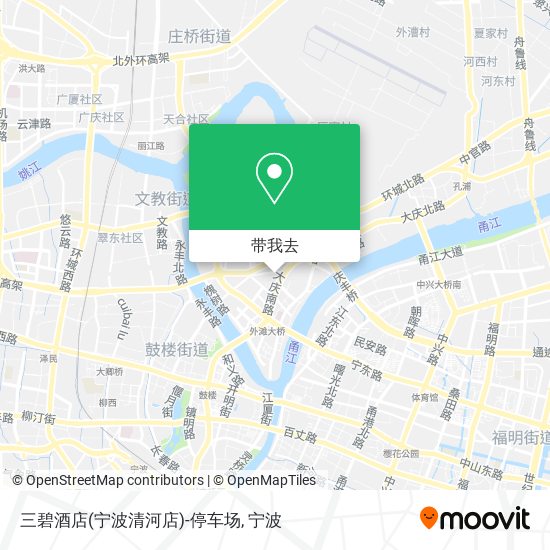 三碧酒店(宁波清河店)-停车场地图