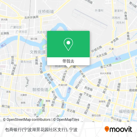 包商银行(宁波湖景花园社区支行)地图