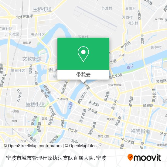 宁波市城市管理行政执法支队直属大队地图