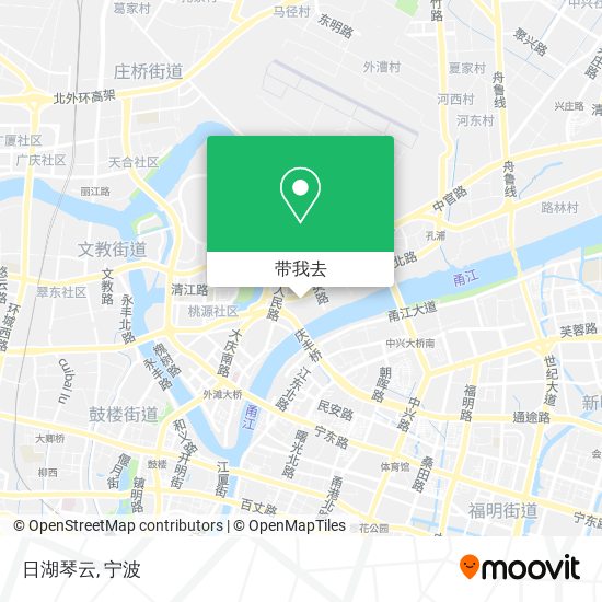 日湖琴云地图