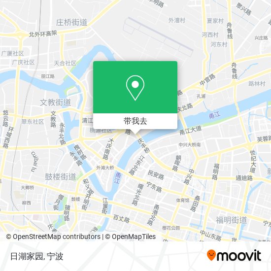 日湖家园地图