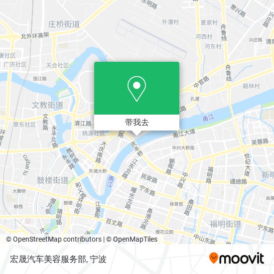 宏晟汽车美容服务部地图