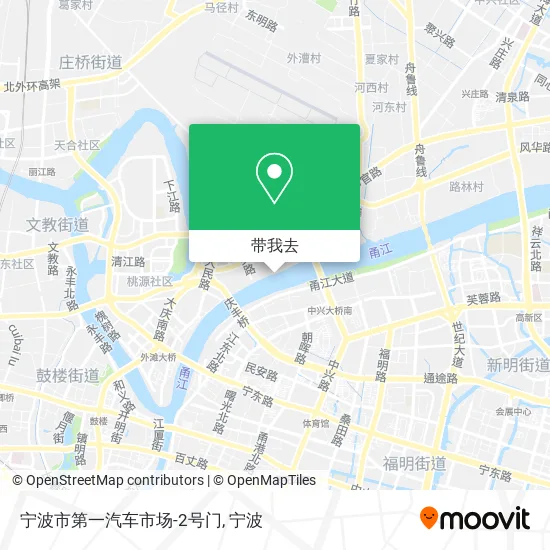 宁波市第一汽车市场-2号门地图