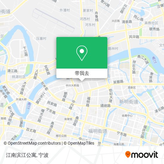 江南滨江公寓地图